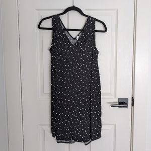 Gap Dress - Black and White Pattern